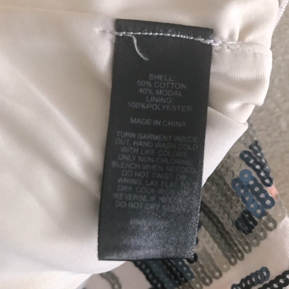 ***SOLD***Express Multicolor Sequin Mini Skirt - Size XS - Picture 9 of 9